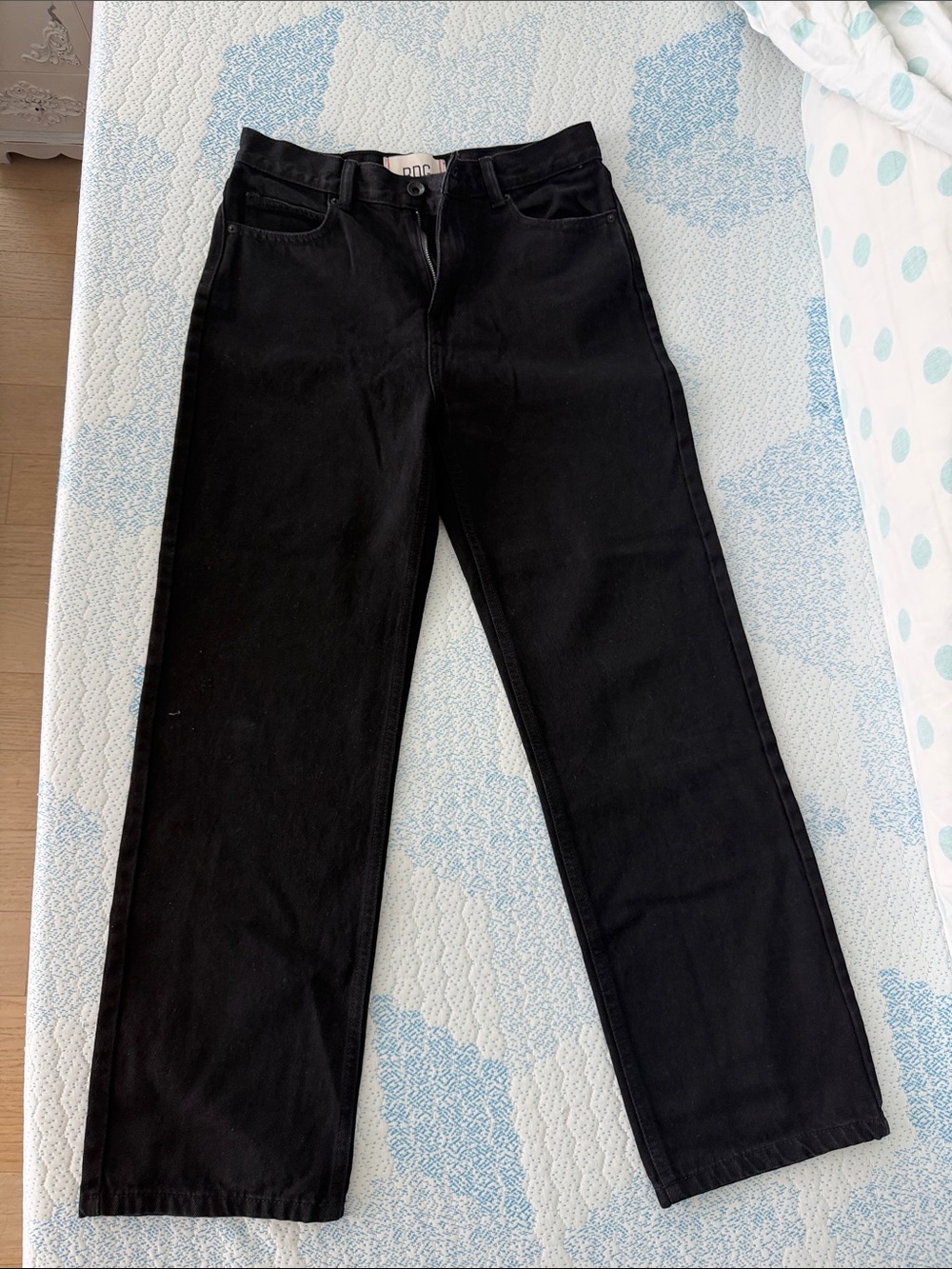 BDG Black Men’s Straight Leg Jeans